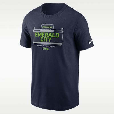 Seattle Seahawks Primetime Wordmark Essential Men's Nike NFL T
